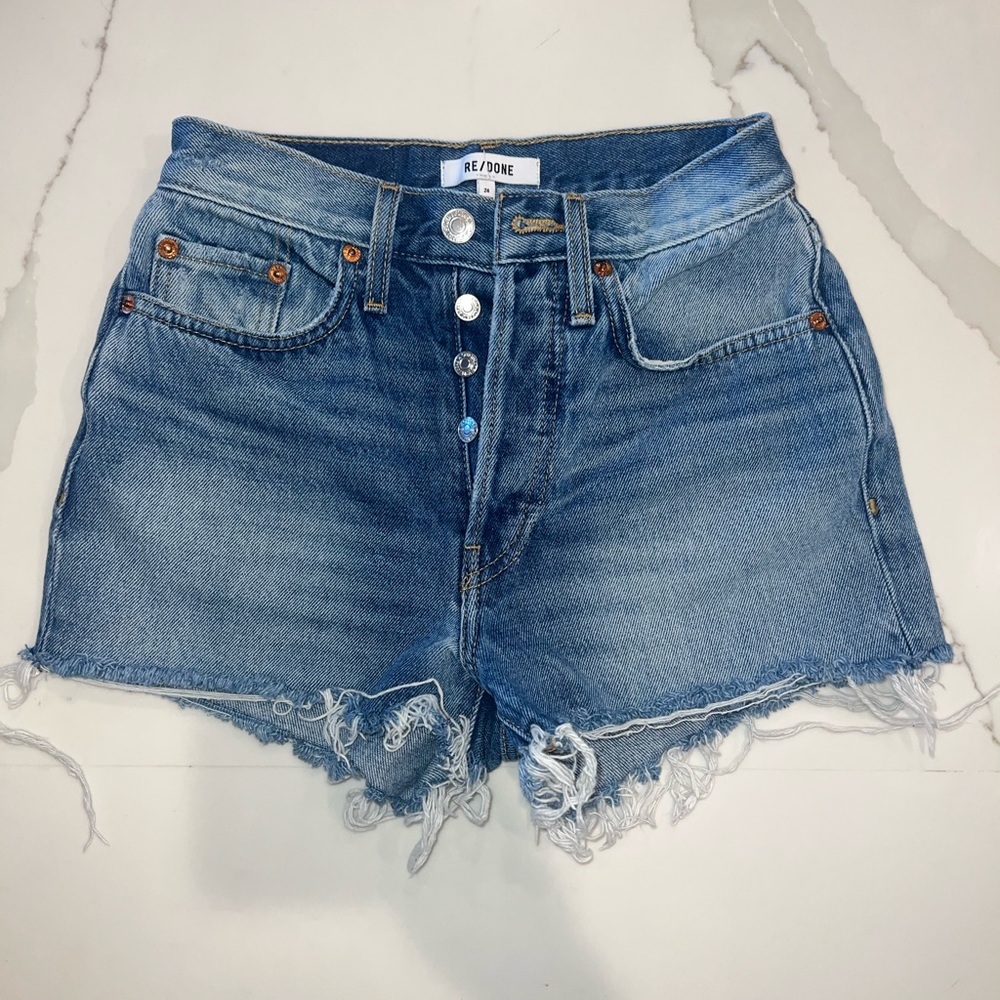 RE/DONE Denim Shorts